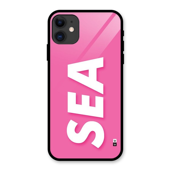Bubble Sea Glass Back Case for iPhone 11