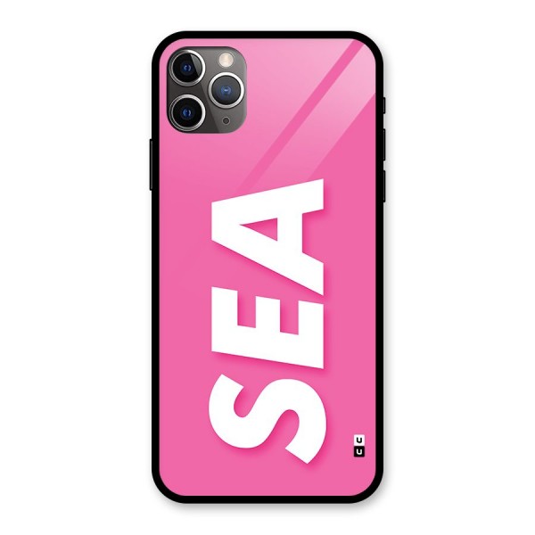 Bubble Sea Glass Back Case for iPhone 11 Pro Max