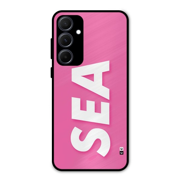 Bubble Sea Metal Back Case for Galaxy A35