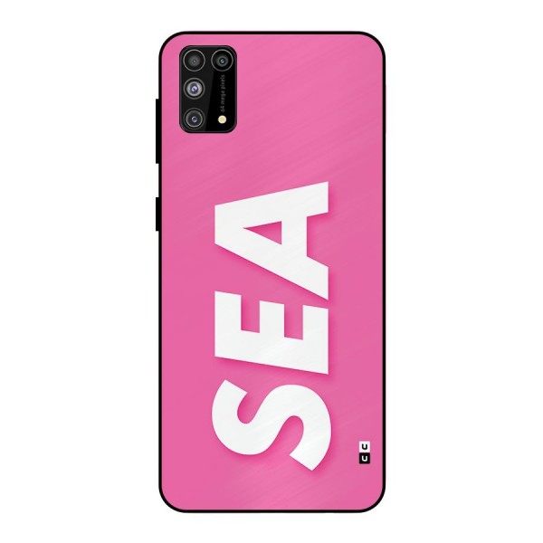 Bubble Sea Metal Back Case for Galaxy F41