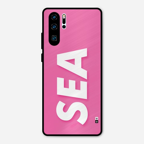 Bubble Sea Metal Back Case for Huawei P30 Pro