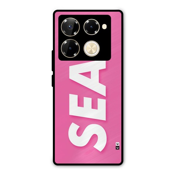 Bubble Sea Metal Back Case for Infinix Note 40 Pro Plus