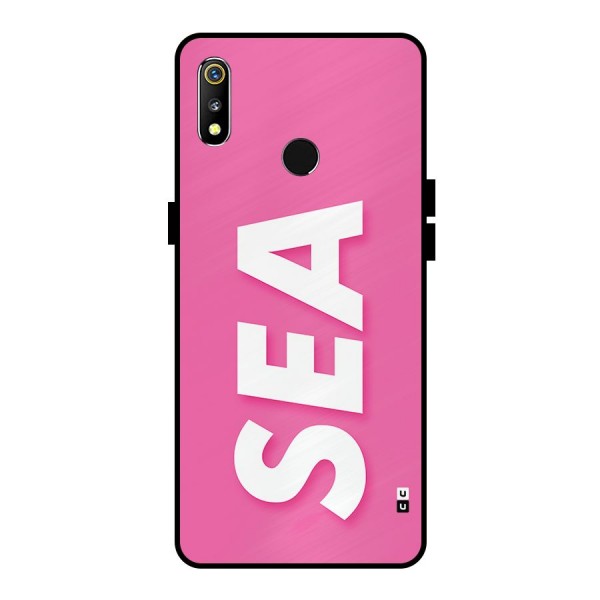 Bubble Sea Metal Back Case for Realme 3