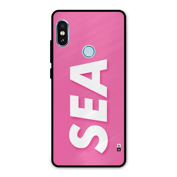 Bubble Sea Metal Back Case for Redmi Note 5 Pro
