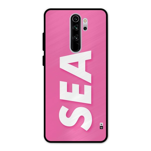 Bubble Sea Metal Back Case for Redmi Note 8 Pro