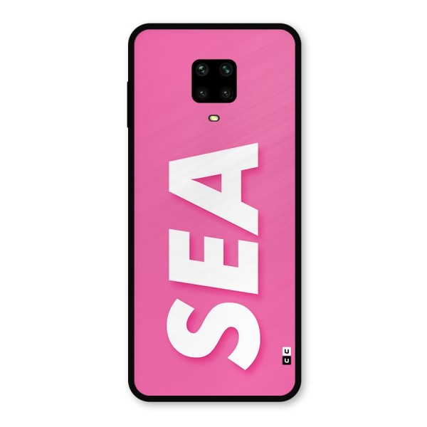 Bubble Sea Metal Back Case for Redmi Note 9 Pro Max