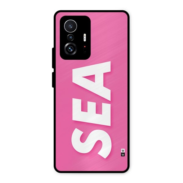 Bubble Sea Metal Back Case for Xiaomi 11T Pro
