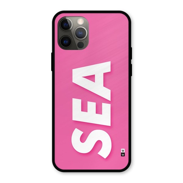 Bubble Sea Metal Back Case for iPhone 12 Pro