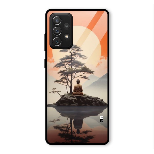 Buddha Nature Glass Back Case for Galaxy A72