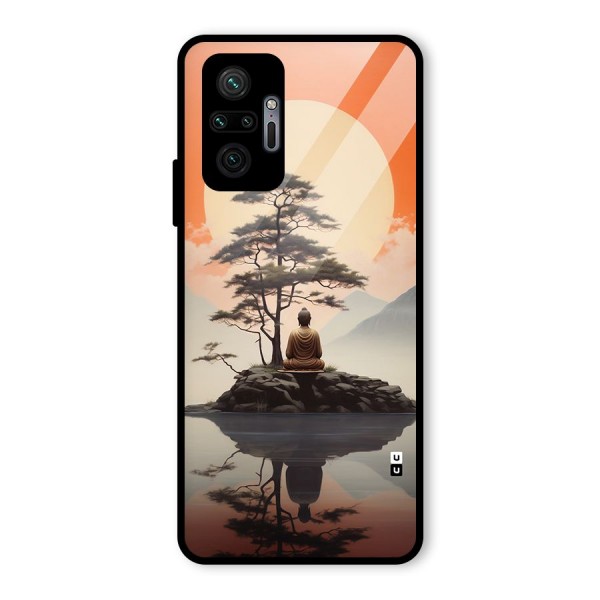 Buddha Nature Glass Back Case for Redmi Note 10 Pro Max