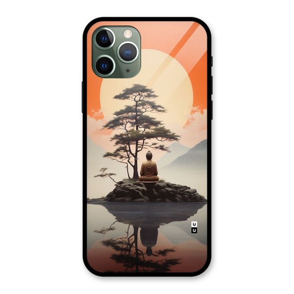 Buddha Nature Glass Back Case for iPhone 11 Pro