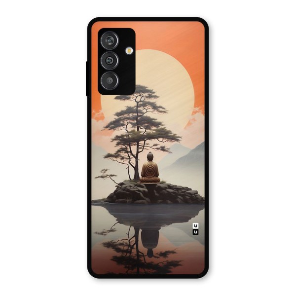 Buddha Nature Metal Back Case for Galaxy M13