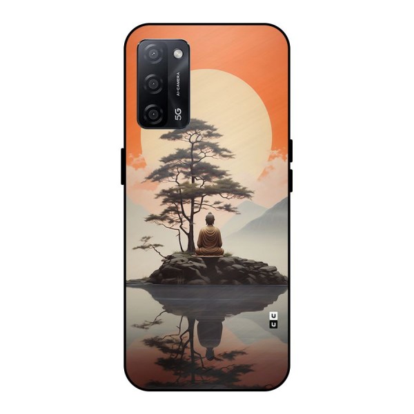 Buddha Nature Metal Back Case for Oppo A53s 5G