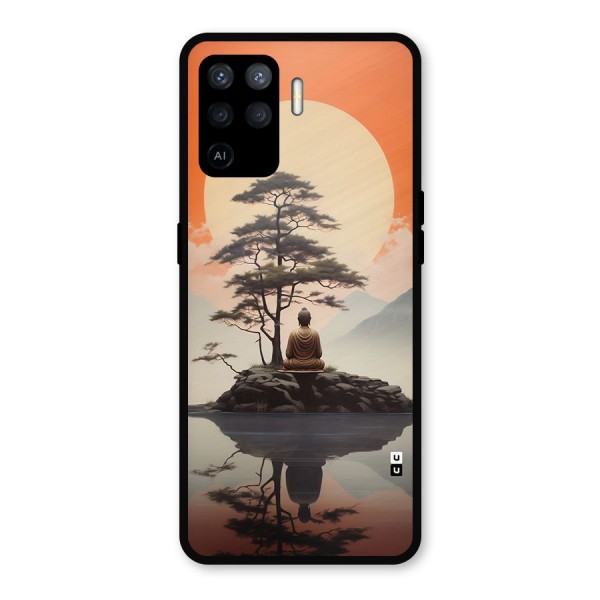 Buddha Nature Metal Back Case for Oppo F19 Pro