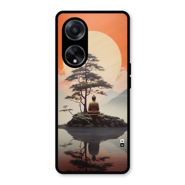 Buddha Nature Metal Back Case for Oppo F23