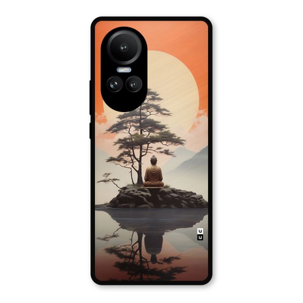 Buddha Nature Metal Back Case for Oppo Reno10