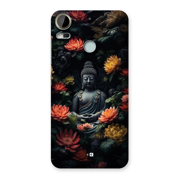 Buddha With Flower Back Case for Desire 10 Pro