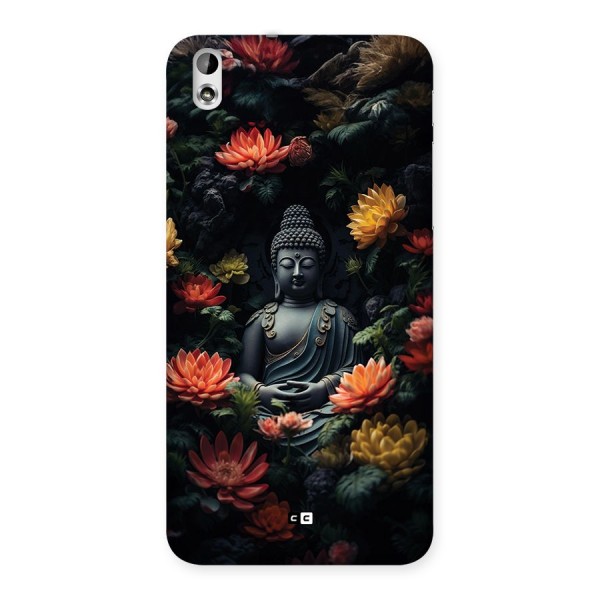 Buddha With Flower Back Case for Desire 816