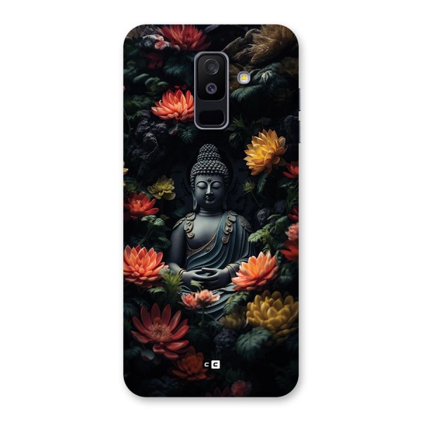 Buddha With Flower Back Case for Galaxy A6 Plus