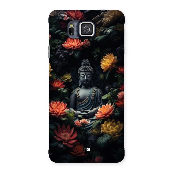 Buddha With Flower Back Case for Galaxy Alpha