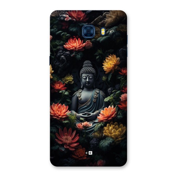 Buddha With Flower Back Case for Galaxy C7 Pro