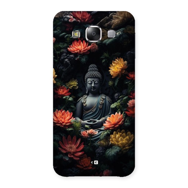 Buddha With Flower Back Case for Galaxy E5
