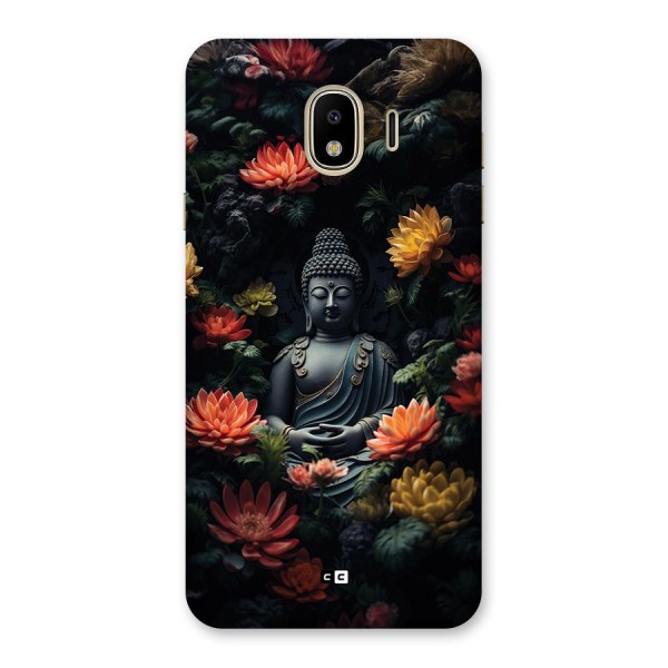 Buddha With Flower Back Case for Galaxy J4
