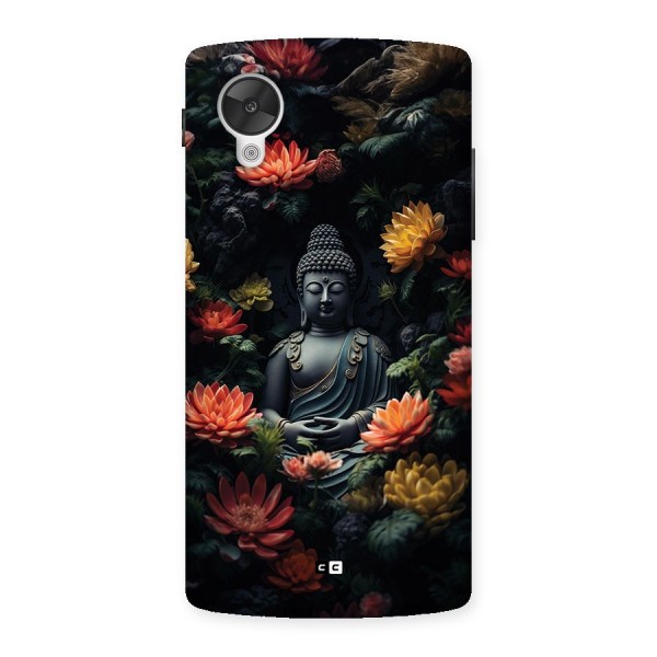 Buddha With Flower Back Case for Google Nexus 5