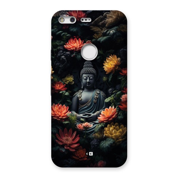 Buddha With Flower Back Case for Google Pixel