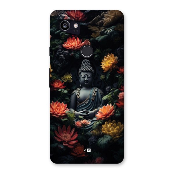 Buddha With Flower Back Case for Google Pixel 2 XL