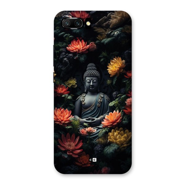 Buddha With Flower Back Case for Honor 10