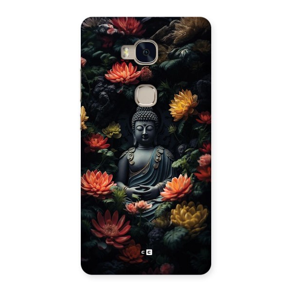 Buddha With Flower Back Case for Honor 5X