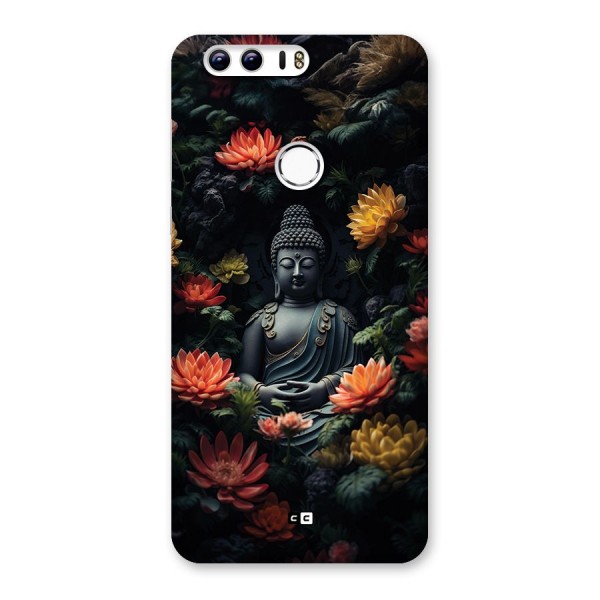 Buddha With Flower Back Case for Honor 8