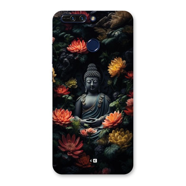 Buddha With Flower Back Case for Honor 8 Pro