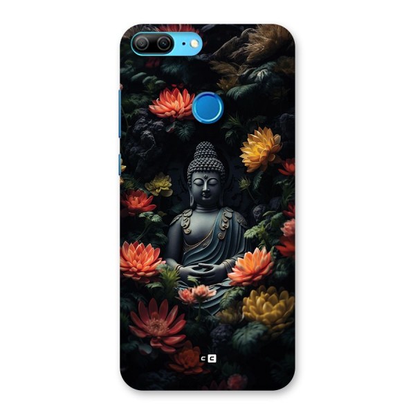 Buddha With Flower Back Case for Honor 9 Lite