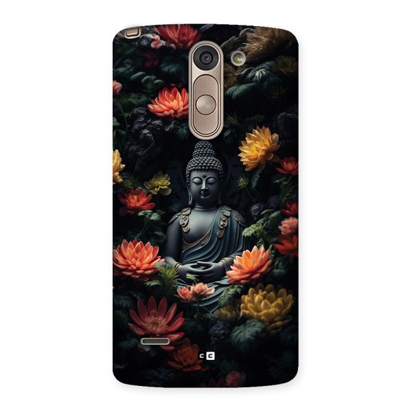 Buddha With Flower Back Case for LG G3 Stylus