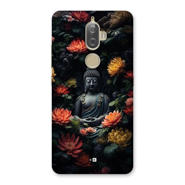 Buddha With Flower Back Case for Lenovo K8 Plus