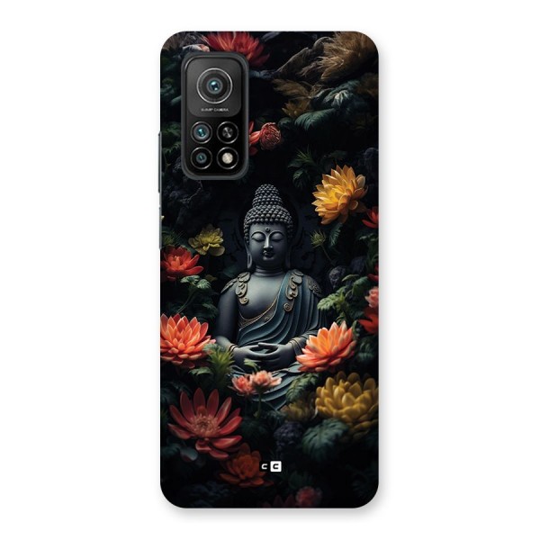 Buddha With Flower Back Case for Mi 10T 5G