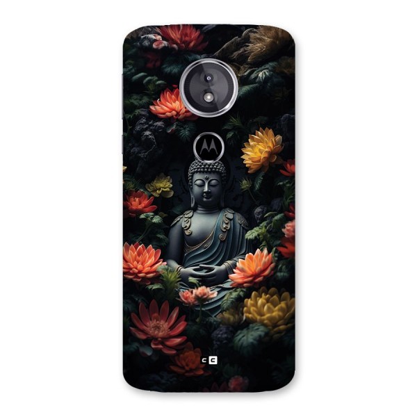 Buddha With Flower Back Case for Moto E5