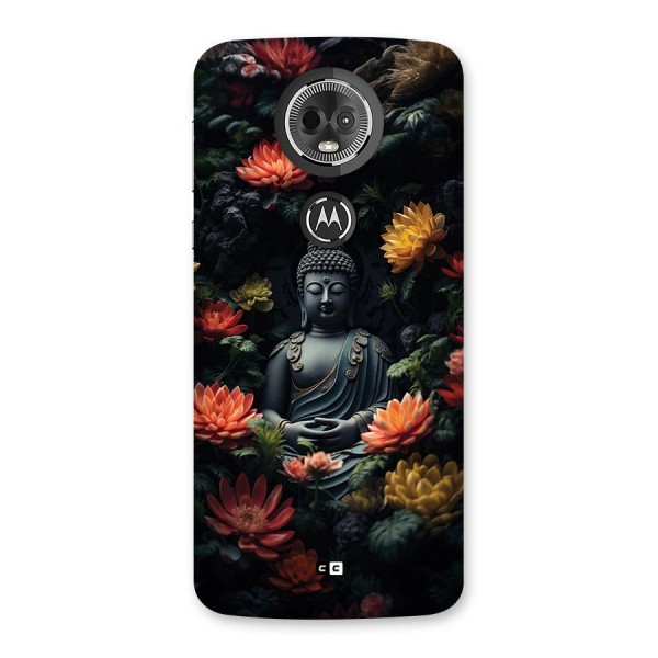 Buddha With Flower Back Case for Moto E5 Plus