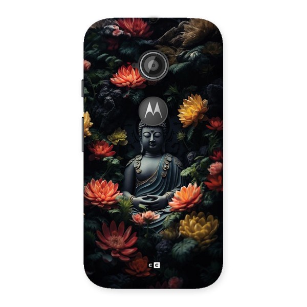Buddha With Flower Back Case for Moto E 2nd Gen