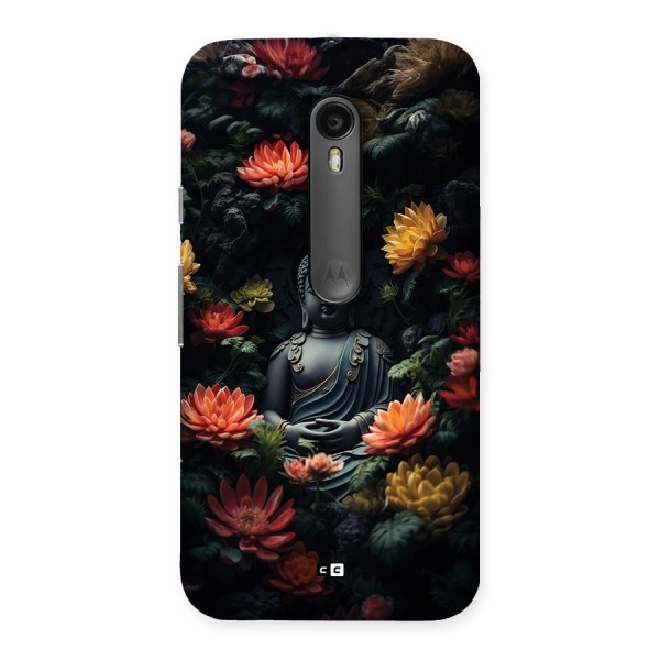 Buddha With Flower Back Case for Moto G3