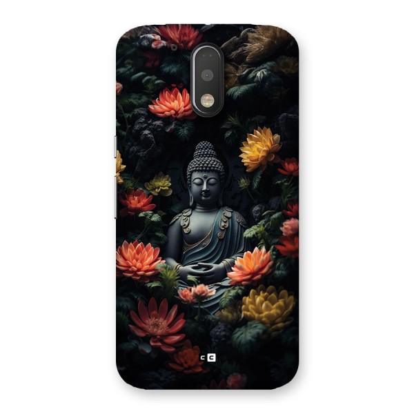 Buddha With Flower Back Case for Moto G4 Plus