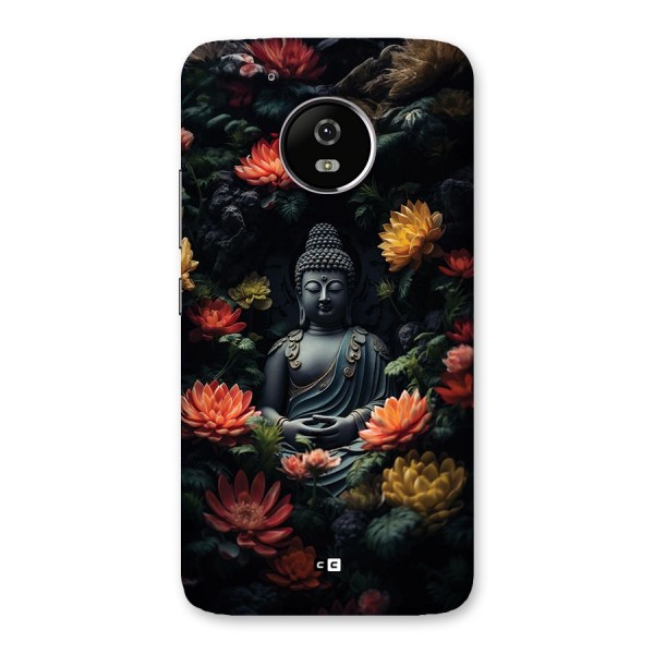 Buddha With Flower Back Case for Moto G5