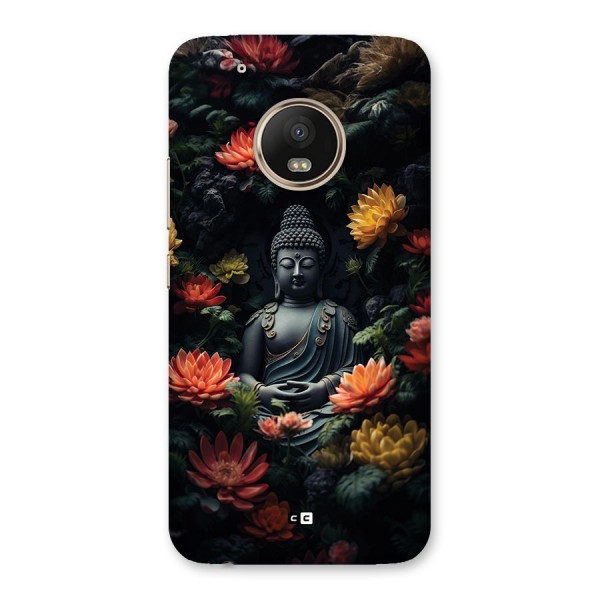 Buddha With Flower Back Case for Moto G5 Plus