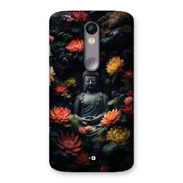Buddha With Flower Back Case for Moto X Force