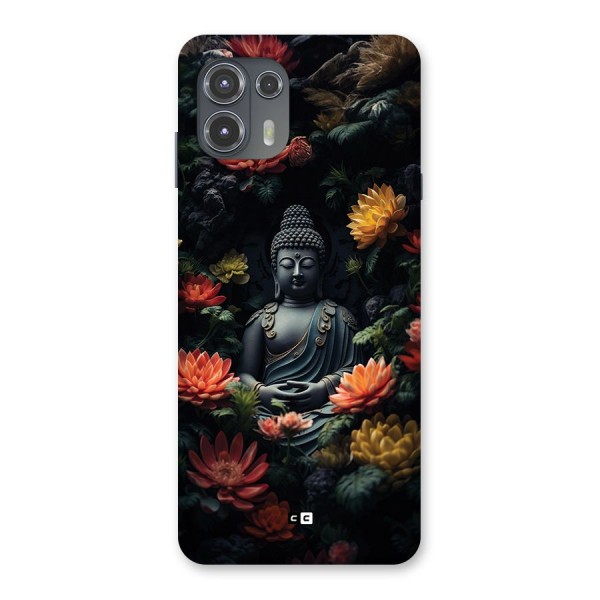 Buddha With Flower Back Case for Motorola Edge 20 Fusion