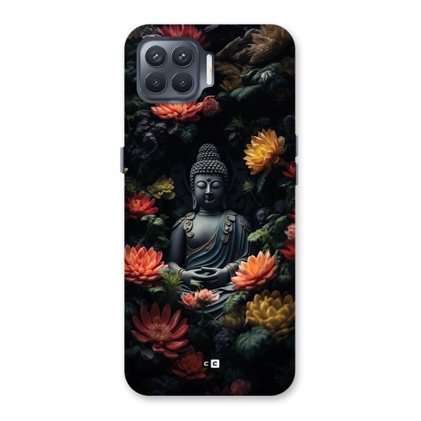 Buddha With Flower Back Case for Oppo F17 Pro