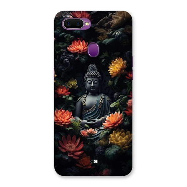 Buddha With Flower Back Case for Oppo F9