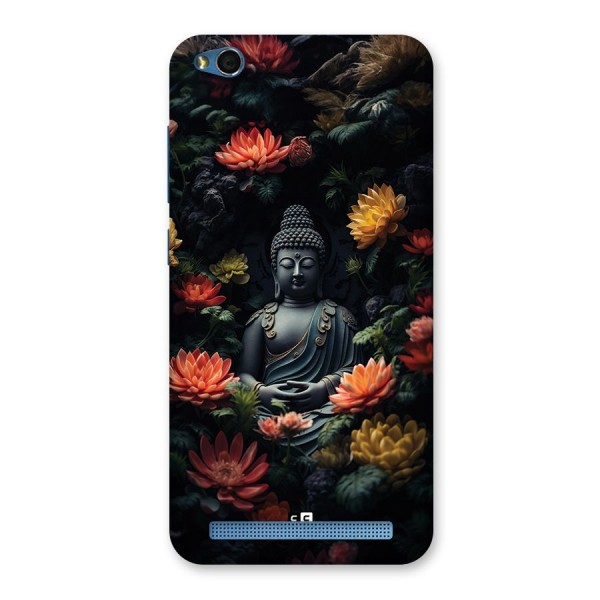 Buddha With Flower Back Case for Redmi 5A